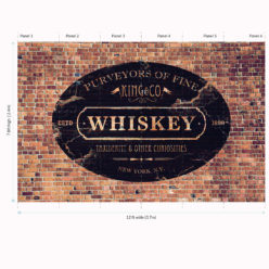 King & Co. Whiskey Mural - Image 4