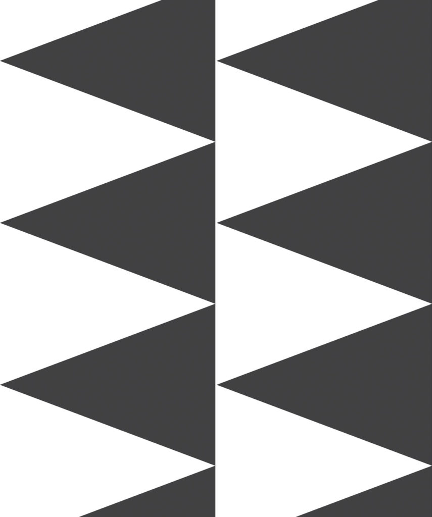 Terminal Wallpaper • Big & Bold Triangles • Milton & King UK