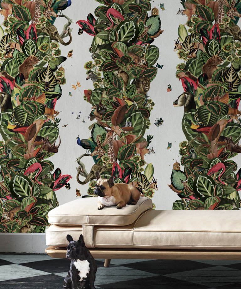 Viva Tropicana, Tropical Wallpaper Cream