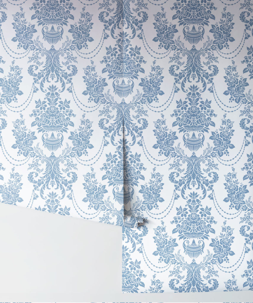 Imperial Wallpaper • Classic Pattern in on-trend Colours • Milton & King UK