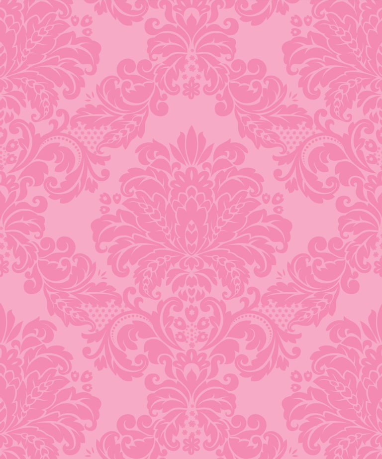 Pink Damask Wallpaper