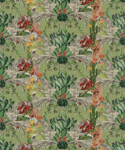 Cactus wallpaper Green - Milton & King