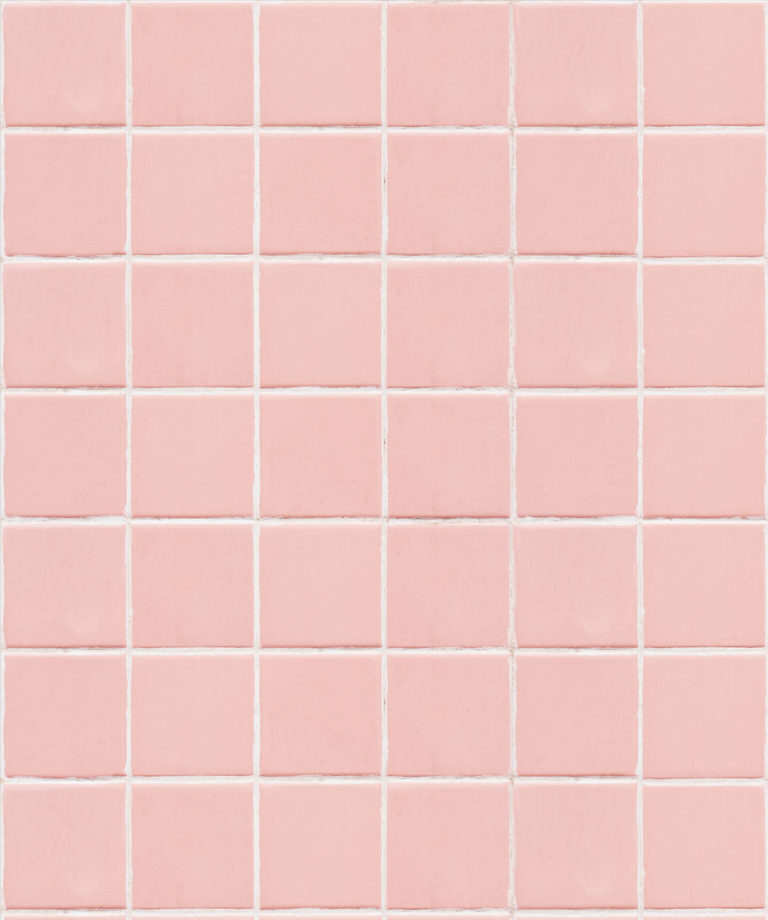 Pink tiles Wallpaper