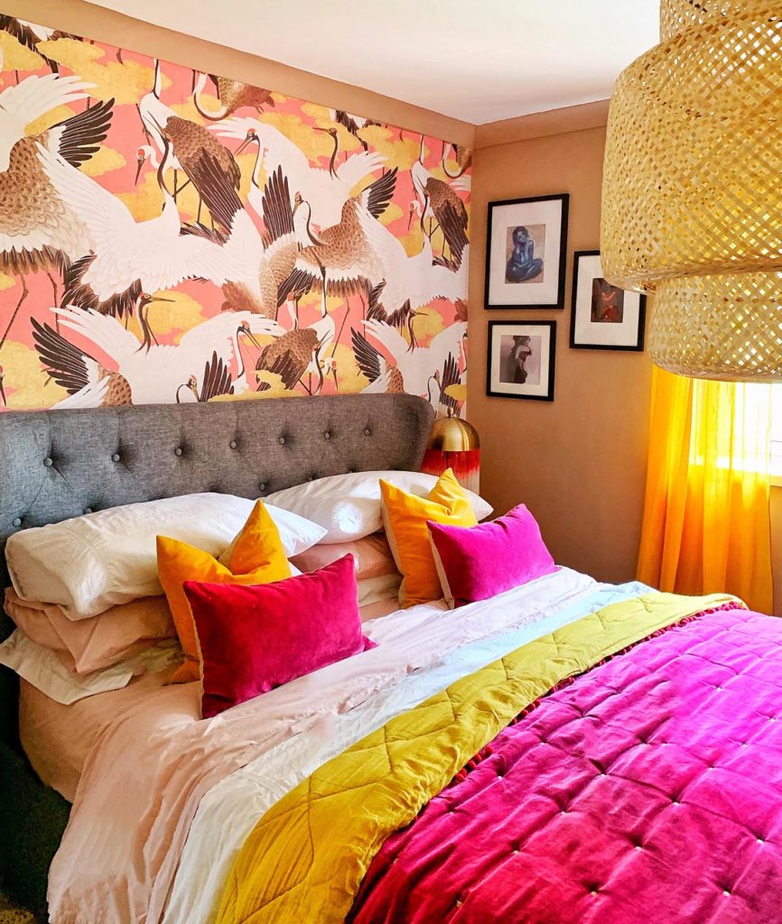 Cranes Wallpaper • Kingdom Home • Milton & King UK Free Shipping