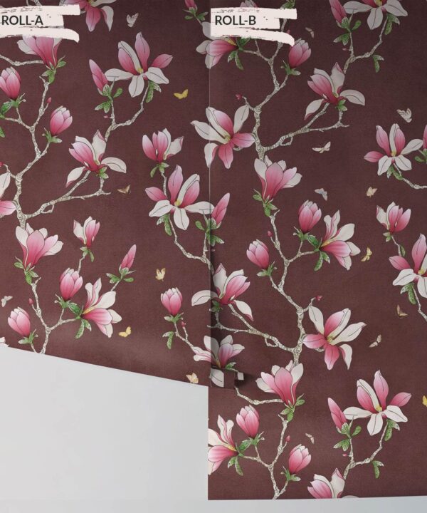 Kingdom Home - Magnolia - Plum - Two Roll set