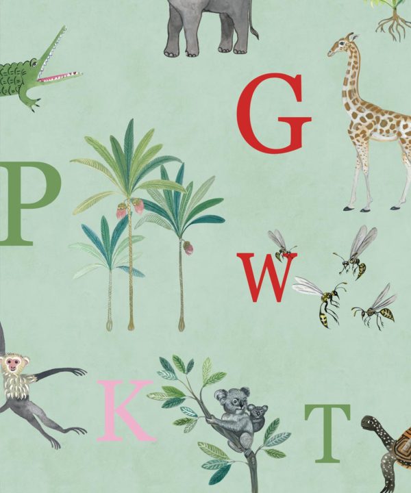 Noah's ABC Alphabet Wallpaper