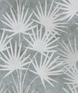 Oriental Palm leaf wallpaper