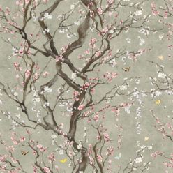 Floral Japanese Wallpaper