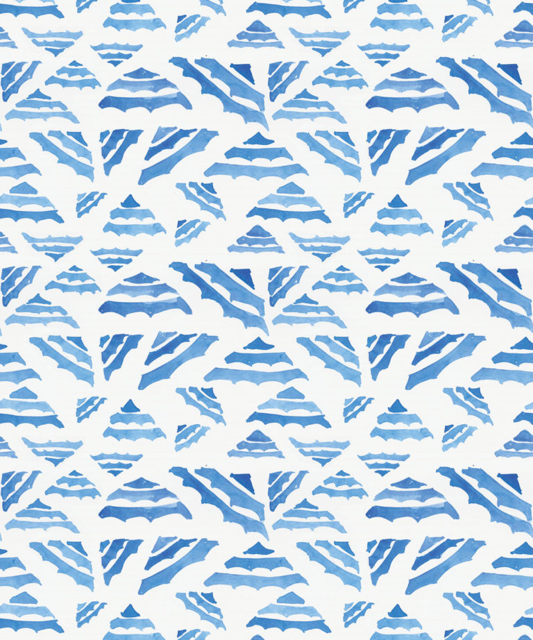 La Fontelina • Blue Wallpaper • Milton & King UK