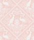 In Australia We Trust Coral • Australian Wallpaper • Australian Coat of Arms • Milton & King UK • Pink Wallpaper Swatch