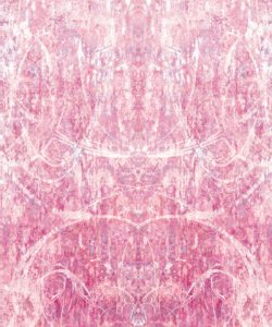 Hori Wallpaper by Simcox • Color Peach • Abstract Wallpaper • insitu