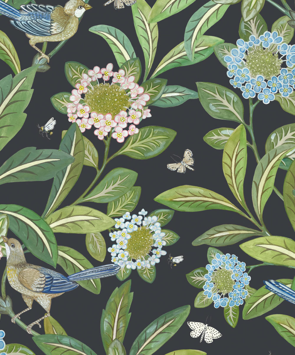 Sunny Garden Wallpaper • Beautiful Floral Wallpaper • Milton & King UK