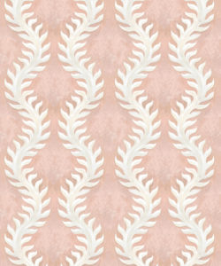 Fern Wallpaper • Pink Wallpaper • Swatch