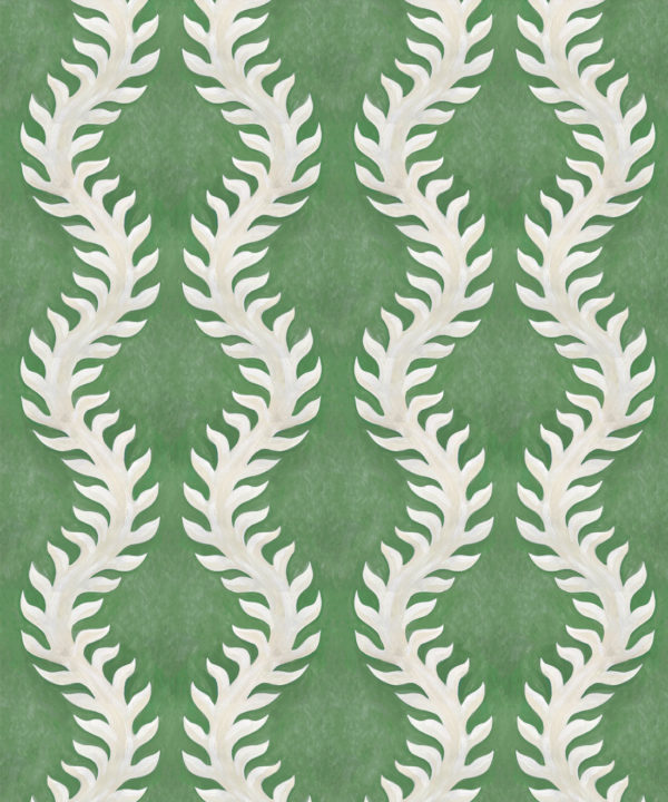 Fern Wallpaper • Green Wallpaper • Swatch