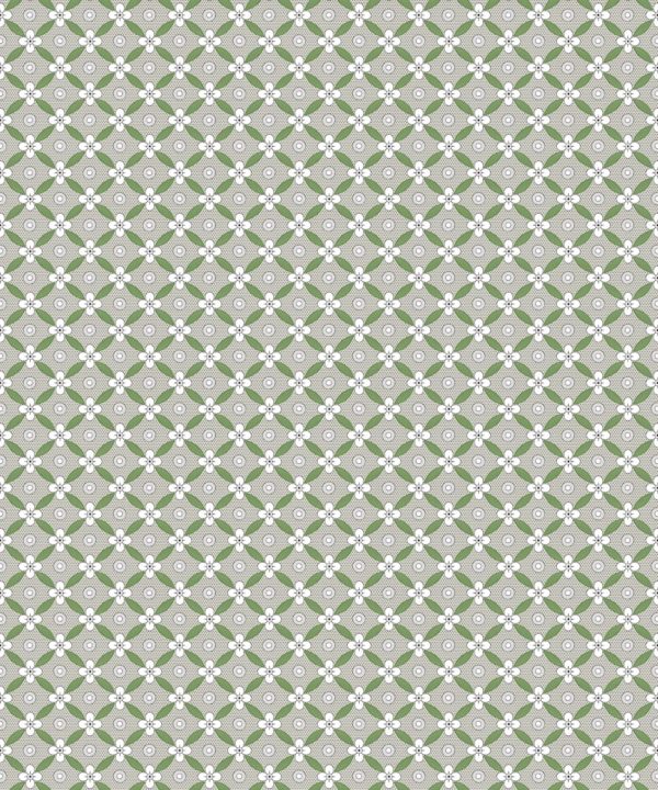 Petite Wallpaper • Fern Green • Swatch