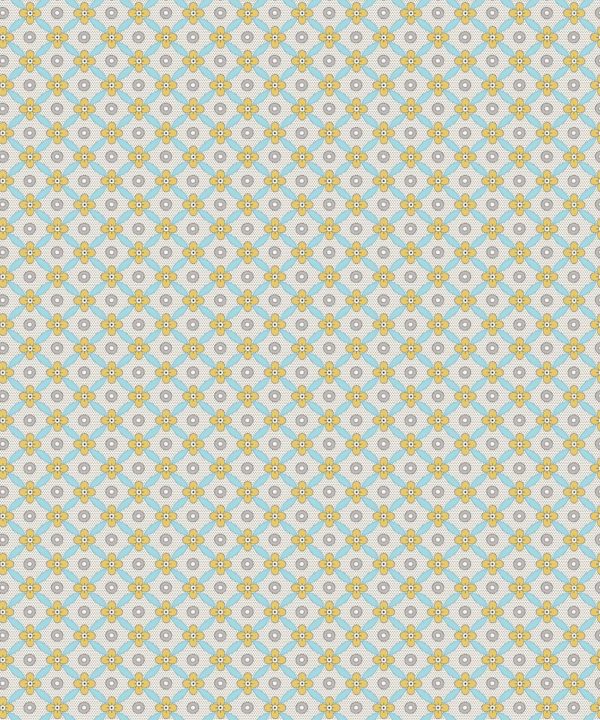 Petite Wallpaper • Mustard • Swatch