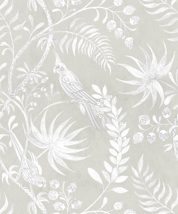 Tropicana Wallpaper • Beige • Swatch