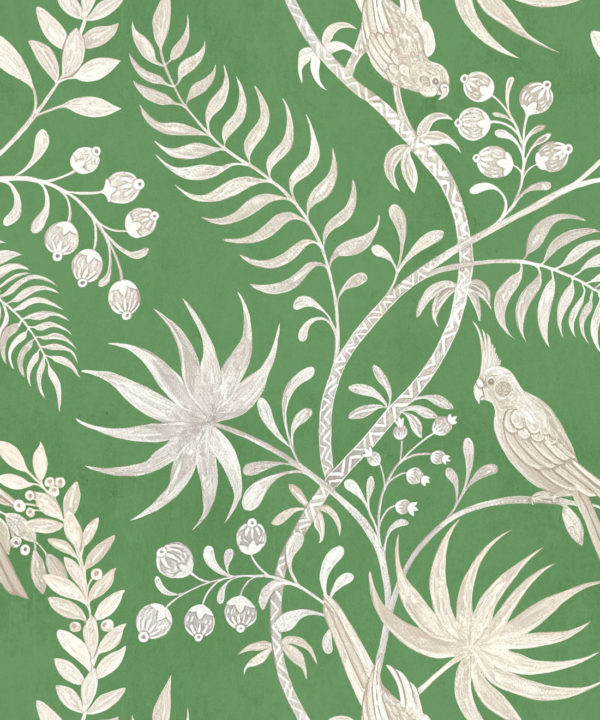 Tropicana Wallpaper • Fern Green • Swatch