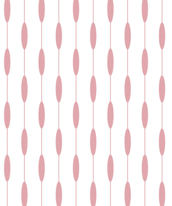 Bowline Wallpaper • Geometric Wallpaper • Striped Wallpaper • Pink Wallpaper • Swatch