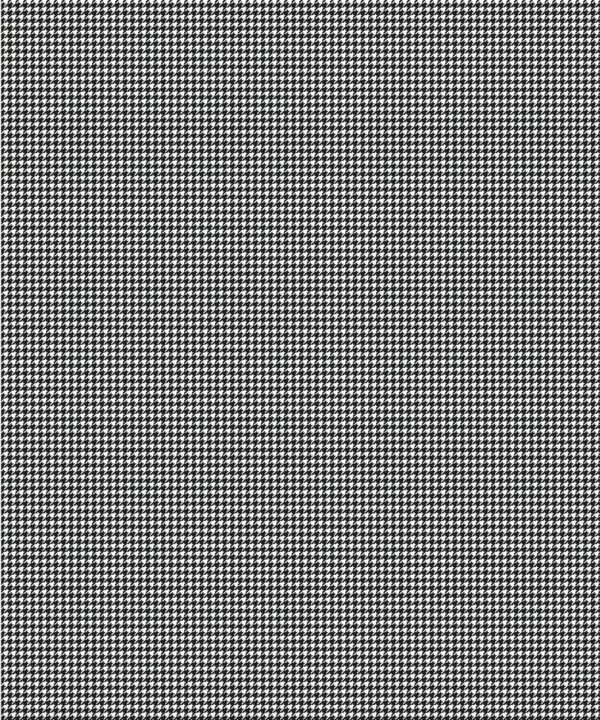 Houndstooth Wallpaper • Dogstooth Wallpaper • Black & White • Swatch