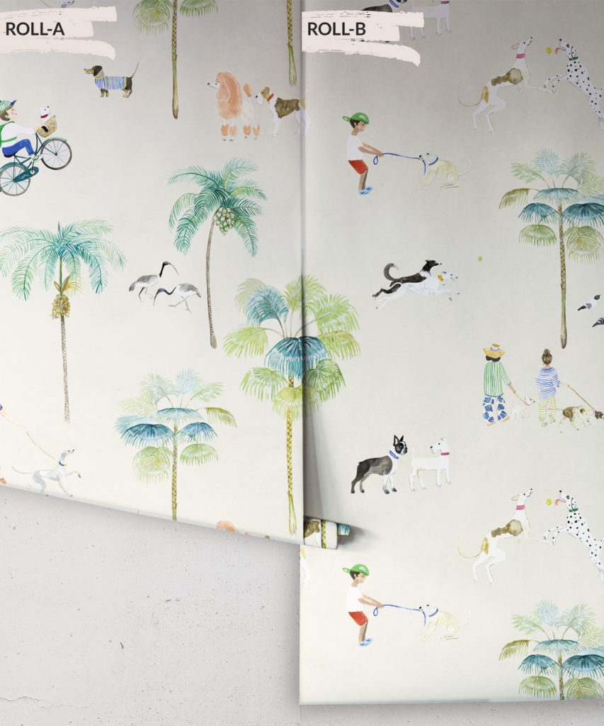 At The Dog Park • Wallpaper for Dog Lovers • Milton & King UK