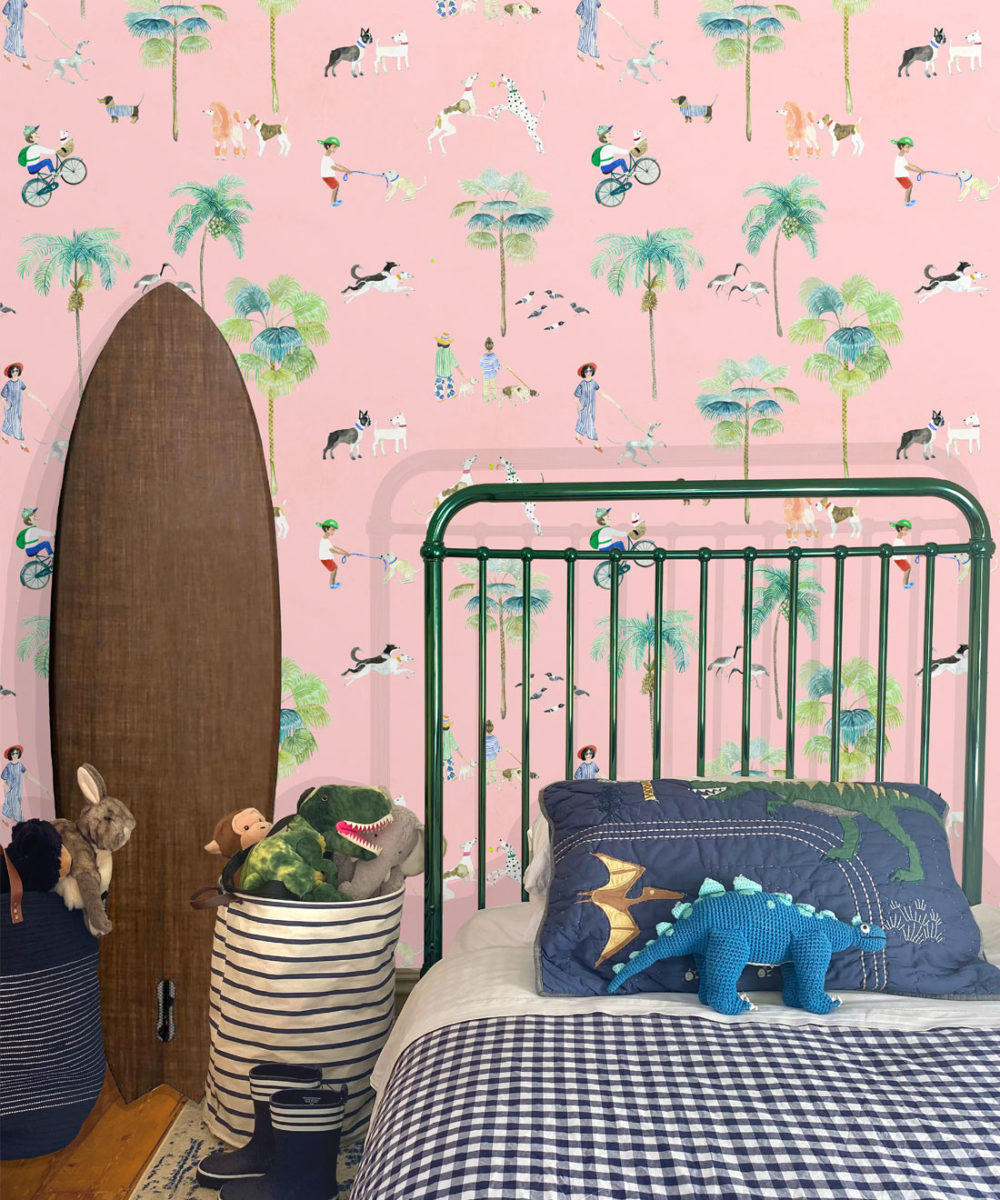 At The Dog Park • Wallpaper for Dog Lovers • Milton & King UK