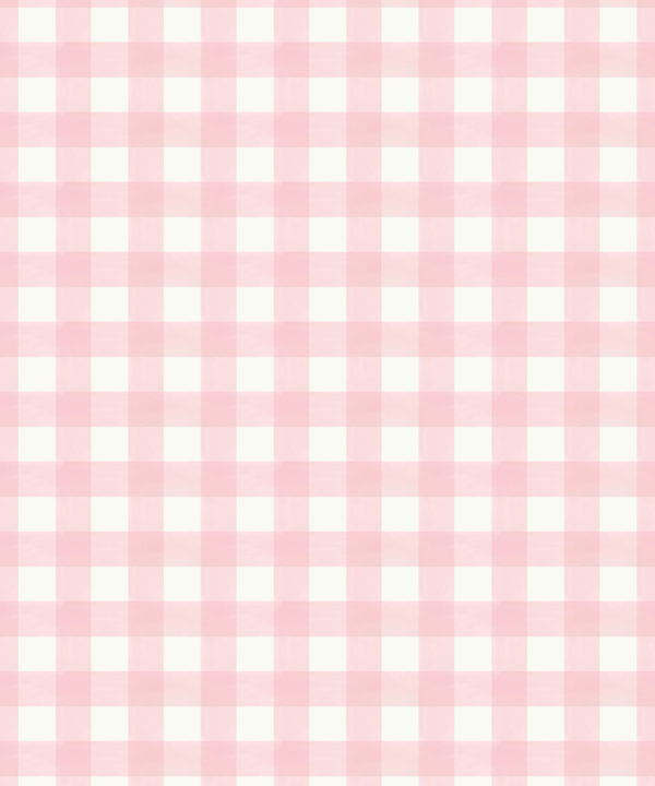 Check Wallpaper • Pink • Swatch