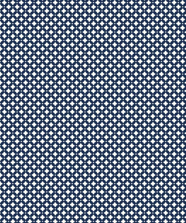 Hudson Wallpaper • Dianne Bergeron • Indigo • Swatch