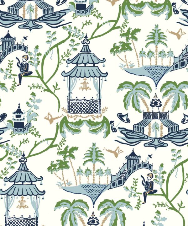 Mulberry Wallpaper • Dianne Bergeron • Jungle • Swatch