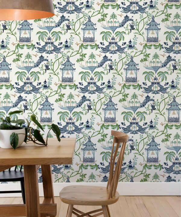 Mulberry Wallpaper • Dianne Bergeron • Jungle • Insitu