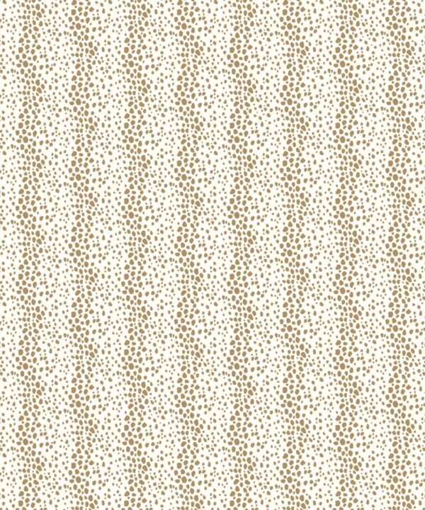 Park Avenue Petite Wallpaper • Dianne Bergeron • Animal Print Wallpaper • Animal Spots Wallpaper • Camel • Swatch