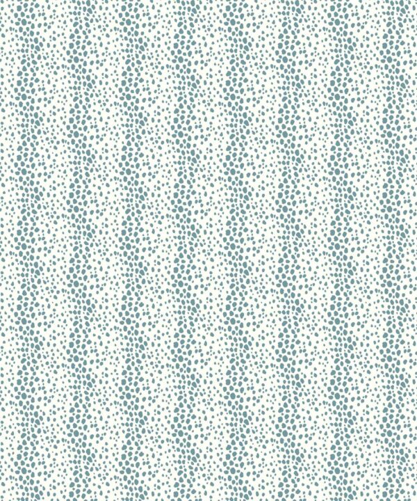 Park Avenue Petite Wallpaper • Dianne Bergeron • Animal Print Wallpaper • Animal Spots Wallpaper • Sea Glass • Swatch