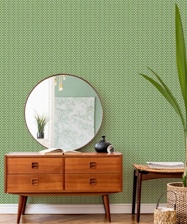 Ravello Wallpaper • Dianne Bergeron • Parsley • Insitu