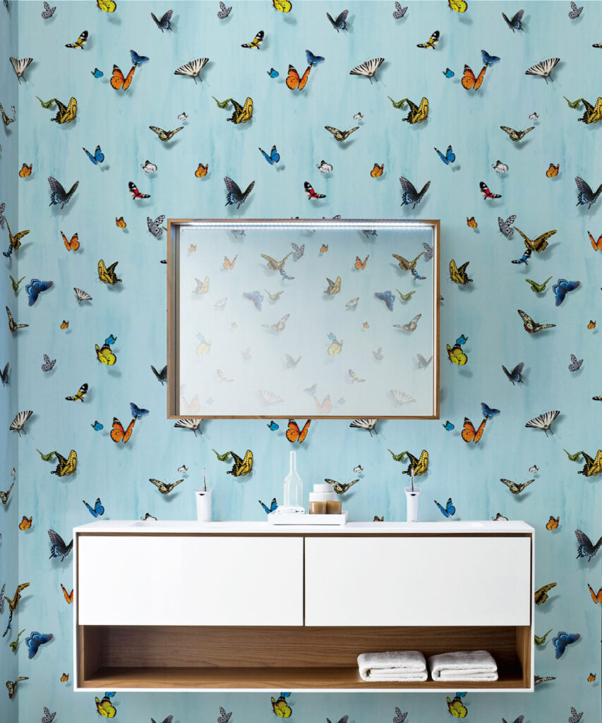Papilio Wallpaper • Colourful Butterflies Wallpaper • Milton & King UK