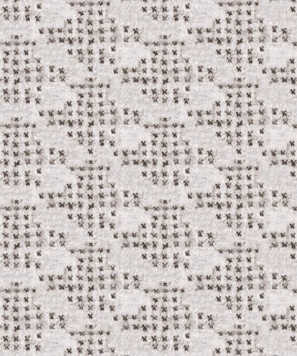 Barre Reversed Wallpaper • Shibori • Char • Swatch