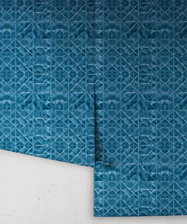 Fold Wallpaper • Shibori • Indigo • Rolls