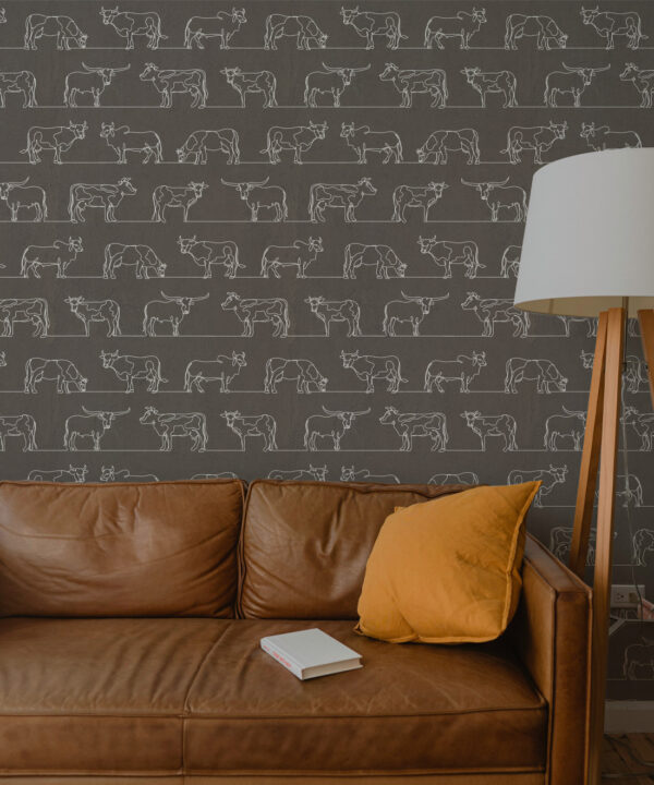 The Herd Wallpaper • Cow, Cattle, Farm Animals • Stone • Insitu