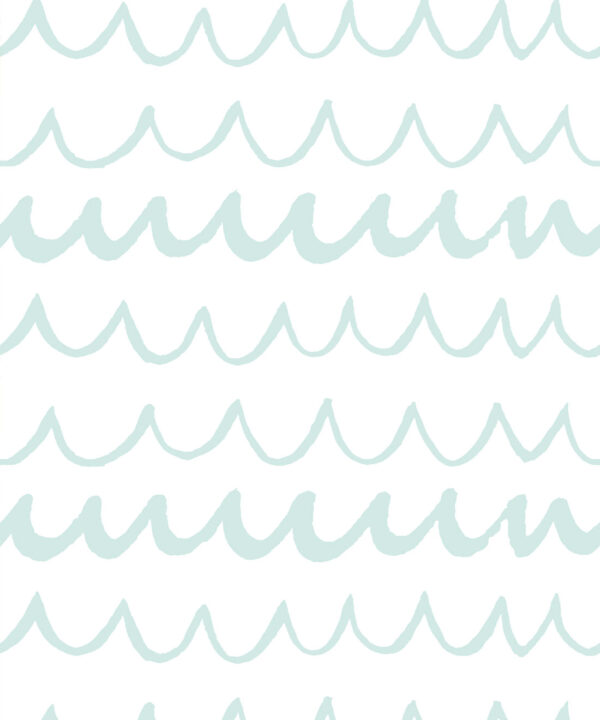 Waves Wallpaper • Kids Wallpaper • Swatch