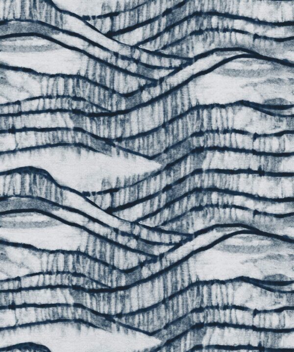 Vista Wallpaper • Shibori • Indigo • Swatch