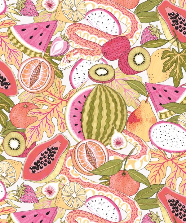 Fruity Wallpaper • Jacqueline Colley • Autumn • Swatch