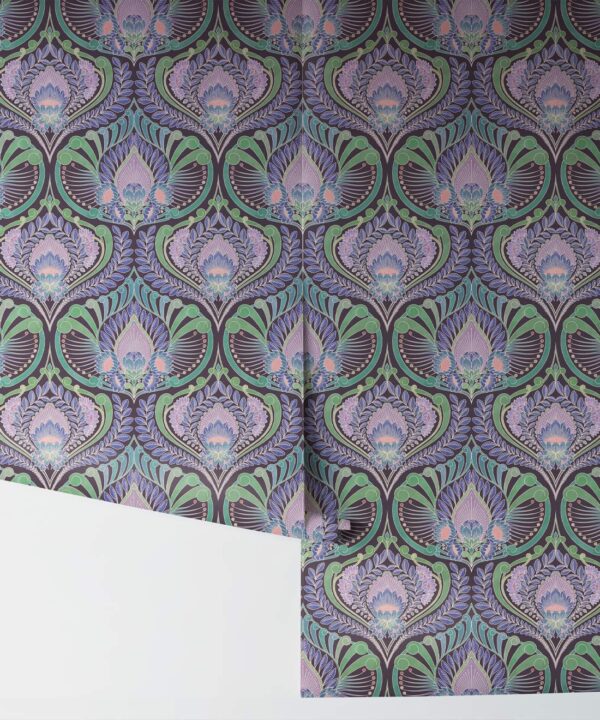 Baroque Fusion Wallpaper • Ornate Luxurious • Multi • Rolls