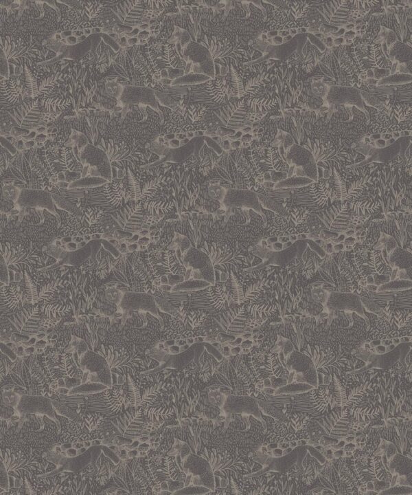 Fox Wallpaper • Animal Wallpaper • Dusk • Swatch