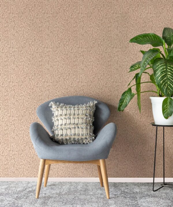 Petals Wallpaper • Floral Wallpaper • Cream • Insitu