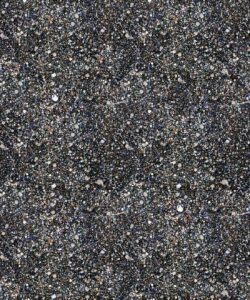 Marble Confetti Wallpaper • Charcoal • Insitu • Swatch