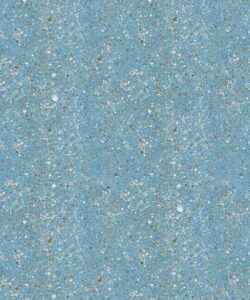 Marble Confetti Wallpaper • French Blue • Insitu • Swatch