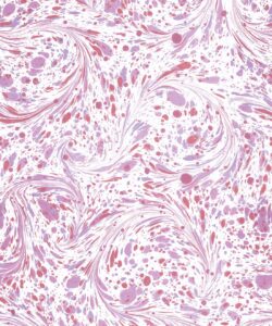 Marble Swirls Wallpaper • Pink • Insitu • Swatch