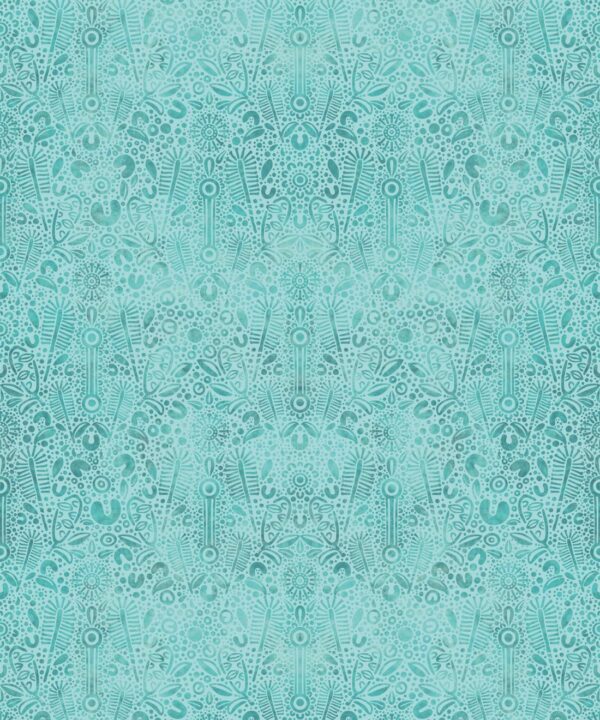 Banksia Bloom Wallpaper • Indigenous Wallpaper • Green • Swatch