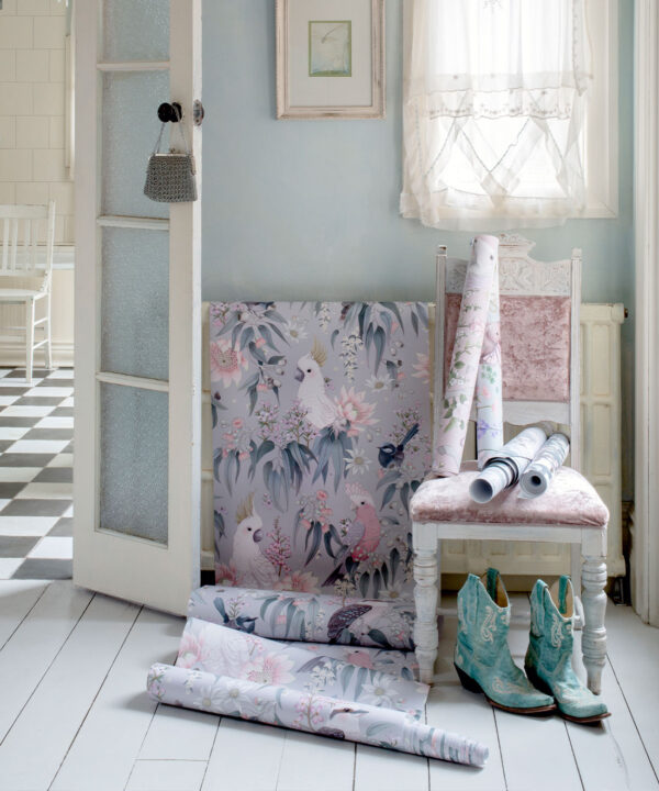 Bush Melody Wallpaper by Fleur Harris • Rolls • Milton & King UK