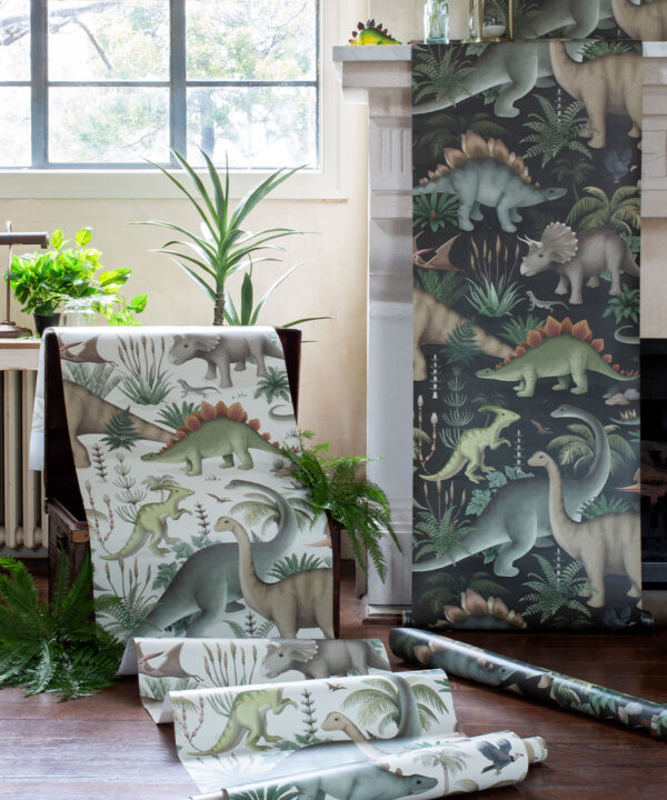 Prehistorica Wallpaper by Fleur Harris • Milton & King UK