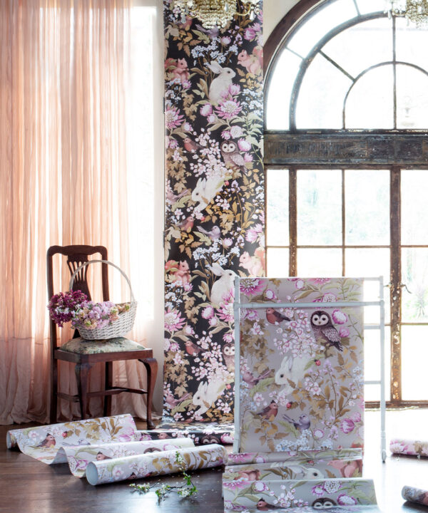 Woodlands Wallpaper by Fleur Harris • Milton & King